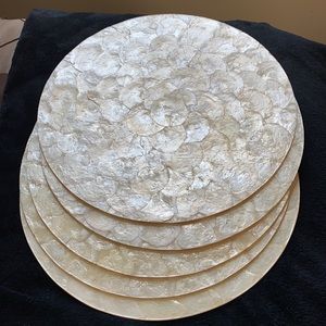 Beautiful and Rare 14” Round Chargers